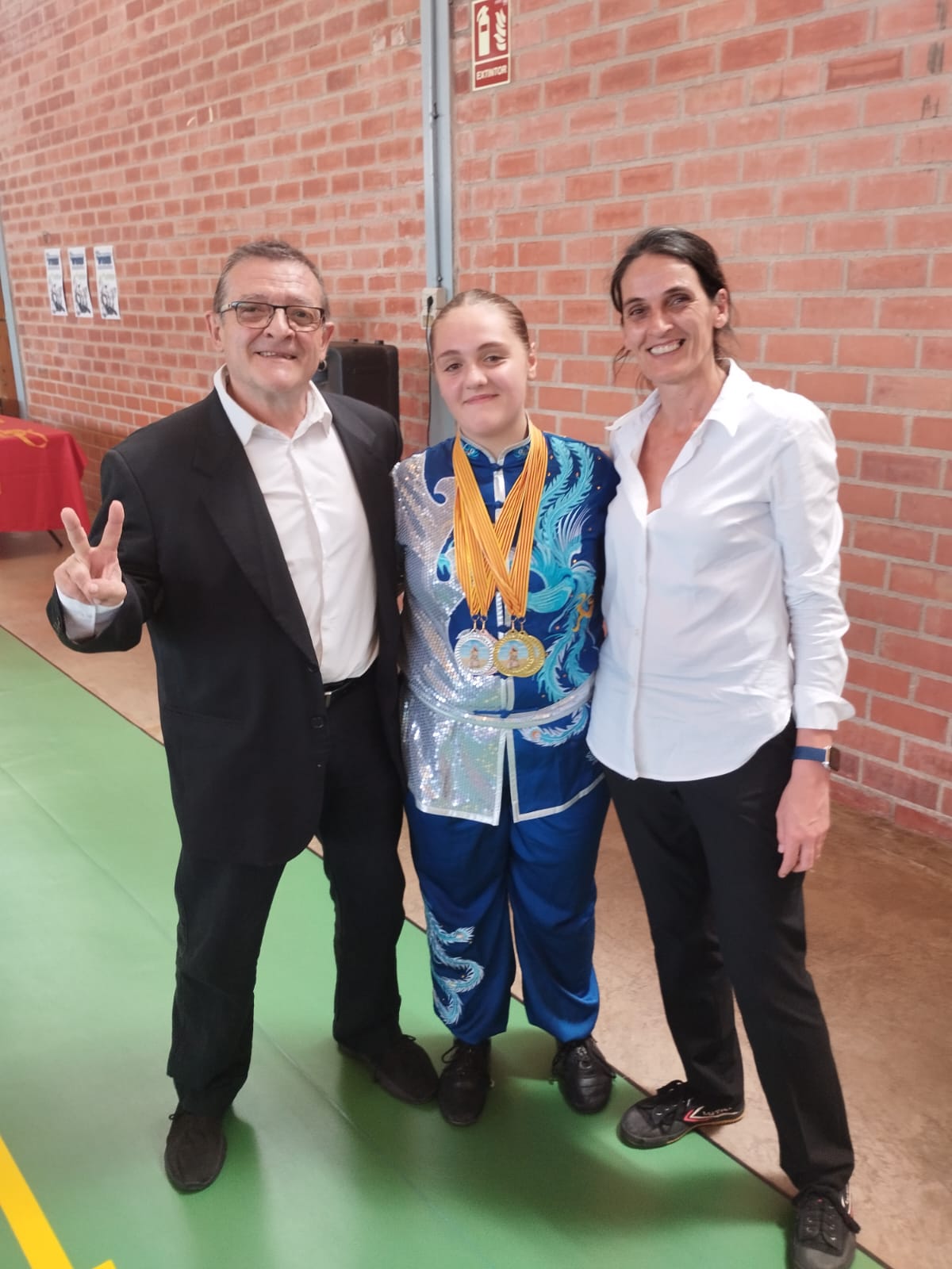 Airen Izura, 4 medallas en el Open de Wushu del Mediterraneo 20-07-24